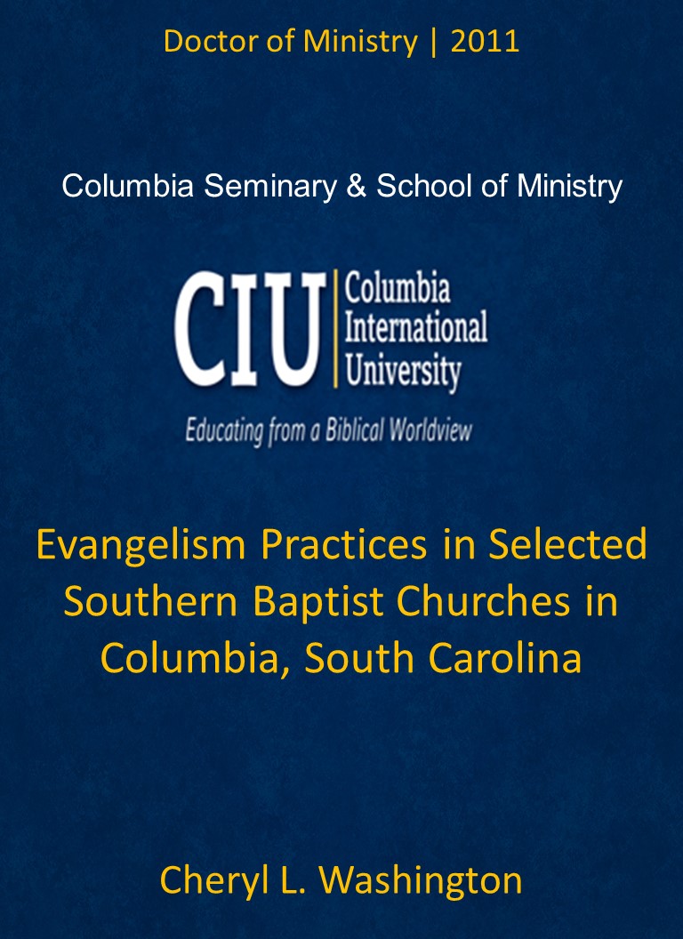 Title details for Evangelism Practices in Selected Southern Baptist Churches in Columbia, South Carolina by Cheryl L. Washington - Available